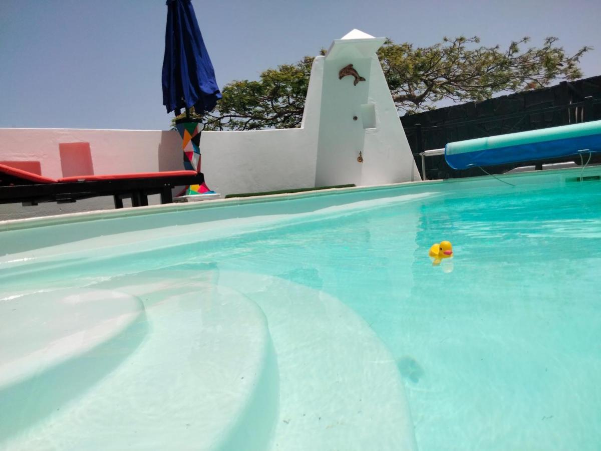 Aptos Con Piscina El Flamboyan 1 Teseguite Dış mekan fotoğraf